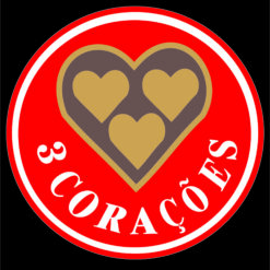 3 Corações Arte para silk