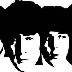 Beatles  Banda arte para silk