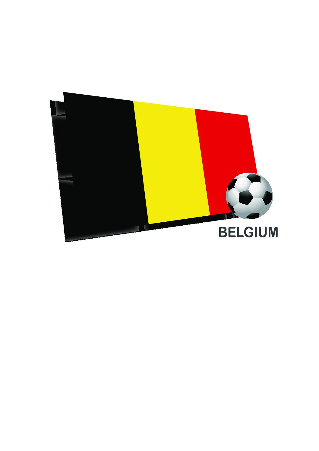 Bandeira da Bélgica  arte vetorizada