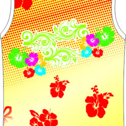 Arte Abadá flores  pra Sublimação
