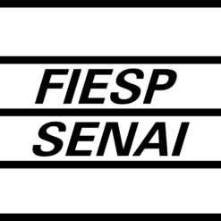 Fiesp Senai Arte para silk vetorizada