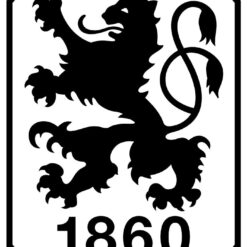 escudo Munchen 1860 Arte para silk   vetor