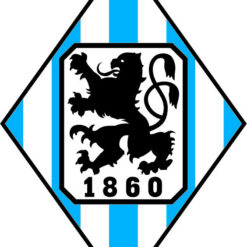 escudo Munchen 1860 2 Arte para silk   vetor