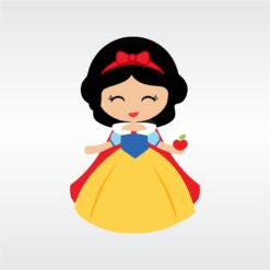 Branca de neve 2 Arte para silk   vetor