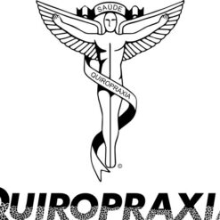 Quiropraxia  Arte para silk vetorizada