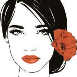 Mulher Silueta 10 Arte para silk   vetor
