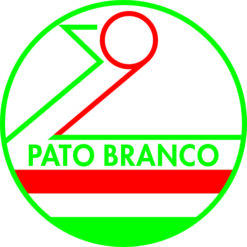 Escudo Pato branco  Arte para silk vetorizada