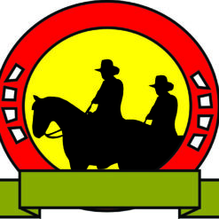 cavalo  cavalgada Arte para silk vetor