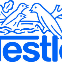 Logo NESTLE Bird arte para silk vetorizada