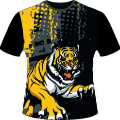 Formandos tigre  Arte para  silk e Sublimação
