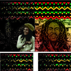 Boby Marley imagem para sublimação