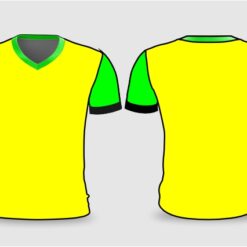 Mockup de camisa gola V   vetorizada