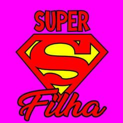 Super filha Arte para silk