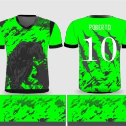Pantera verde  INTERCLASSE ARTE PARA SUBLIMAÇÃO