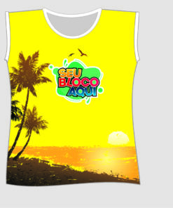 Abadá  Folia Praia arte para sublimação