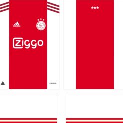camisa Ajax 2   ARTE PARA SUBLIMAÇÃO
