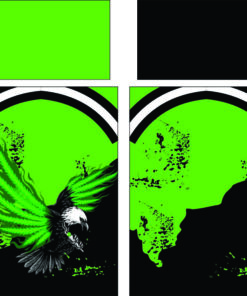 INTERCLASSE   Aguia verde   ARTE PARA SUBLIMAÇÃO