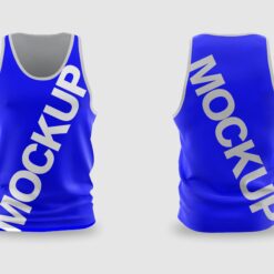 Mockup de Regata gola Redonda editável   vetorizada