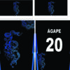 Serpente Azul  ARTE PARA SUBLIMAÇÃO