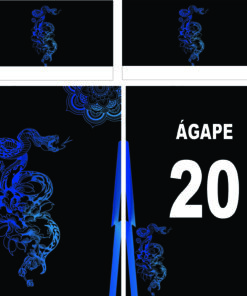 Serpente Azul  ARTE PARA SUBLIMAÇÃO