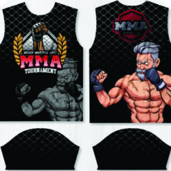 MMA treino 2 arte para sublimação  Vetorizado
