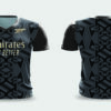ARSENAL - preta Arte para  Sublimação