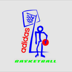 Adidas Basketball Arte para silk