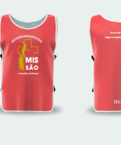 Mockup e layout  de Colete  editável   vetorizada