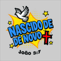 Nasci de novo arte para silk vetorizada