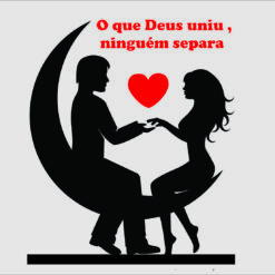 O que Deus uniu vetor arte para silk vetorizada