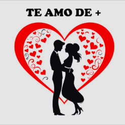 Te amo de mais vetor arte para silk vetorizada