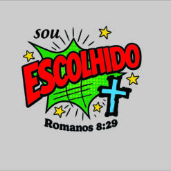 Sou Escolhido arte para silk vetorizada