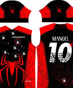 ARTE CAMISA HOMEM-ARANHA MINI preta arte para sublimação