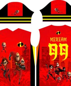 ARTE CAMISA OS INCRIVEIS arte para sublimação