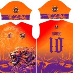 ARTE CAMISA Leão fogo arte para sublimação