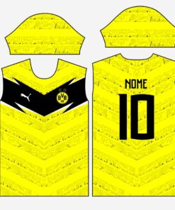 Arte Uniforme Borussia   arte para sublimação