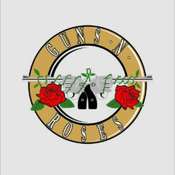Guns N' Roses Banda arte para silk