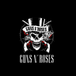 Guns_N__Roses_-_Logo_Calavera_-_Skull Banda arte para silk